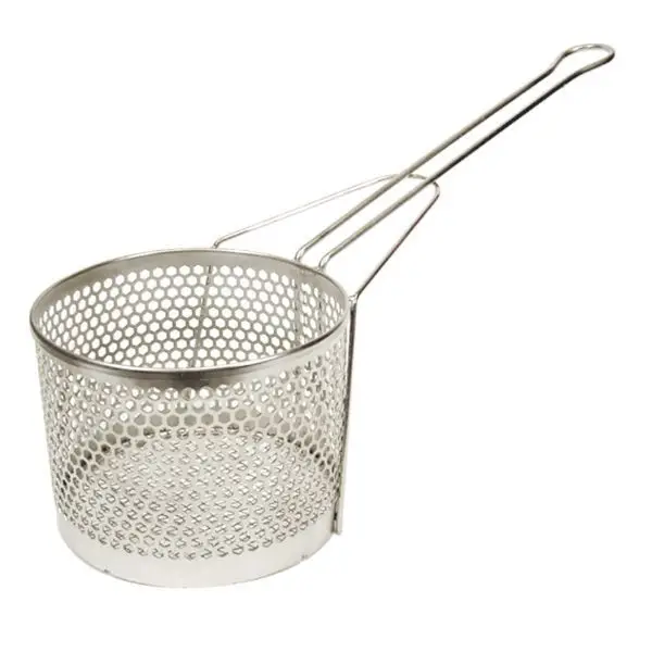 Stainless Steel Pasta Cooker Basket Deep Strainer, View pasta basket