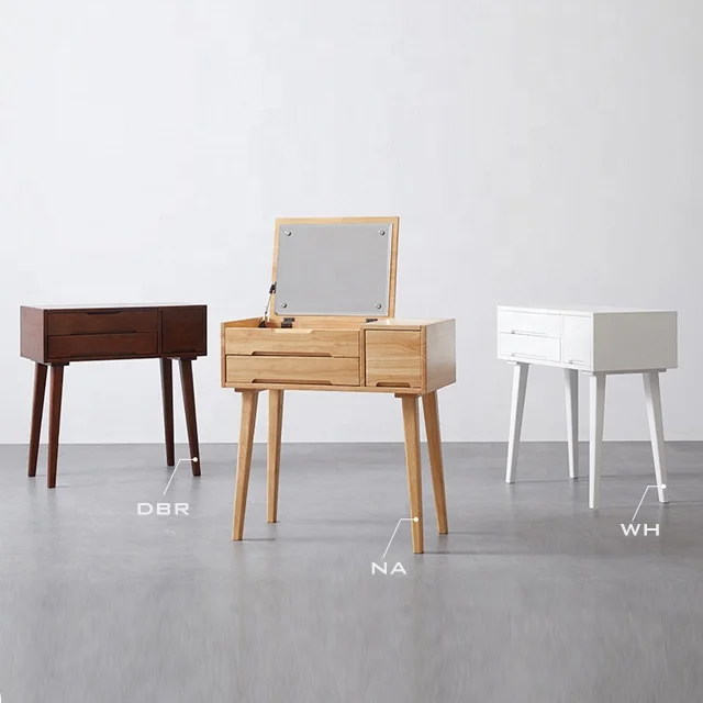 Venta al por mayor tocador madera para niña-Compre online los mejores