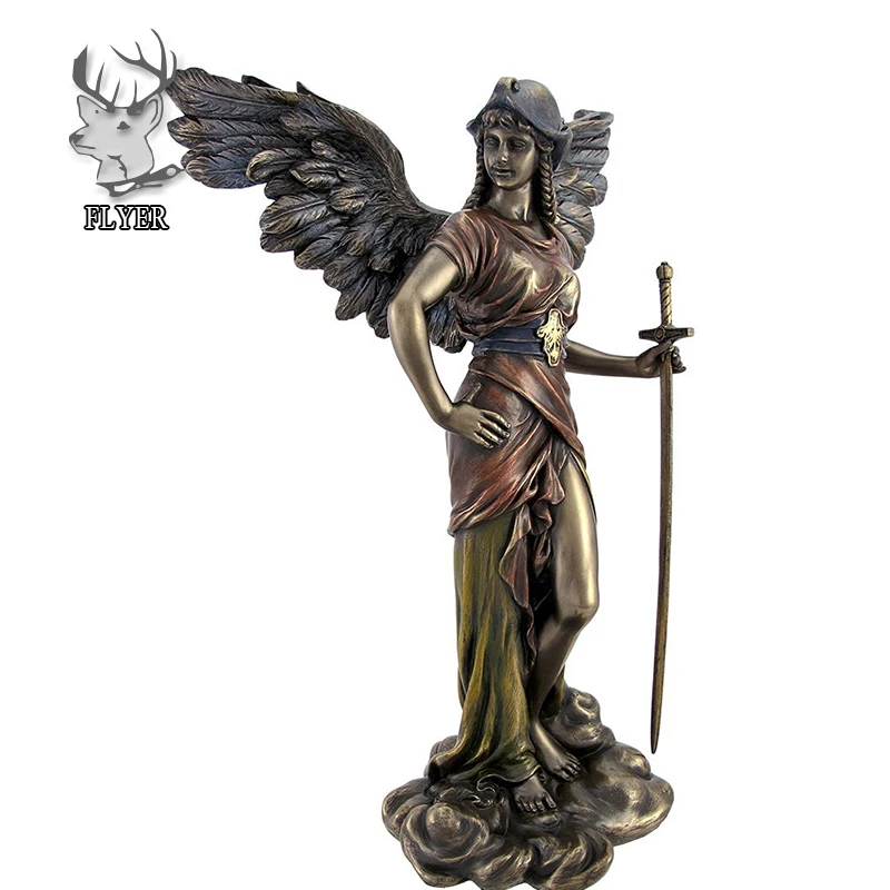 Изысканные детали бронзовых фигур ангелов: живописная ткань времени