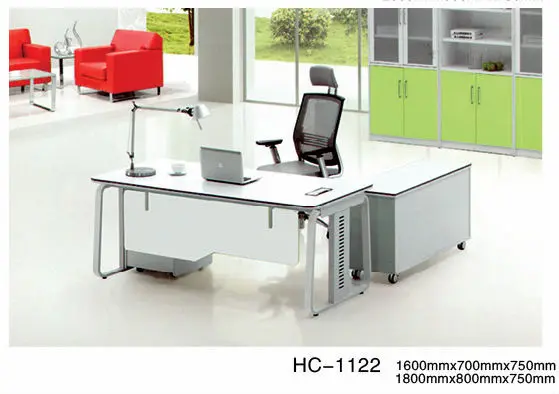 Wooden Executive Office Desk Table Specifications Modern HC-1116
