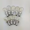 15W Incandescent Bulb E12 E14 Salt Lamp Toaster Oven Refrigerator Light Filament Bulbs C7 T18 T20 T22 T25 ST23 ST26