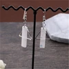 Natural Texture Shell Triangle geometry Shape Simple Style Drop Earrings For Women