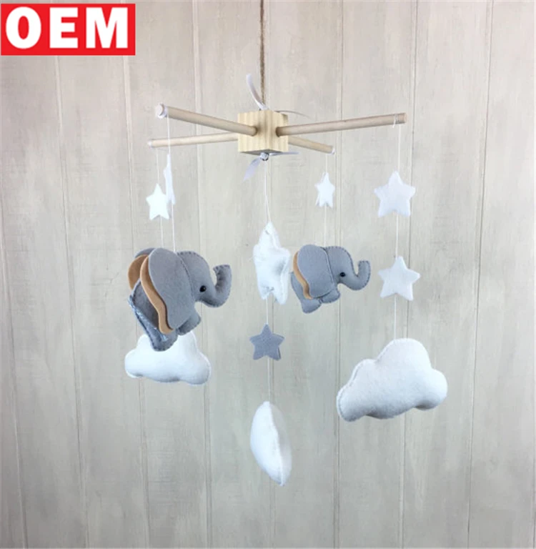 Custom Design Bright Colors Bold Patterns Unique Felt Mobiles Accents