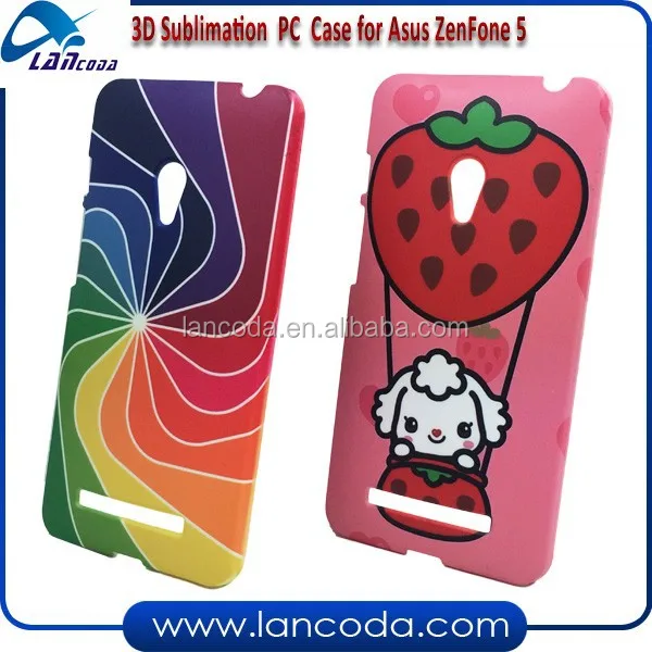 Full size print 3D sublimation cell phone case for Asus ZenFone 5, pc telephone case, sublimation cover 3d