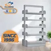 Library furniture small metal shelf single-sided book shelf