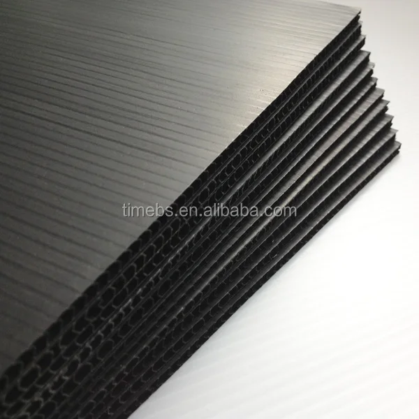 black pp corrugated cardboard sheets buy black pp corrugated black plastic sheets