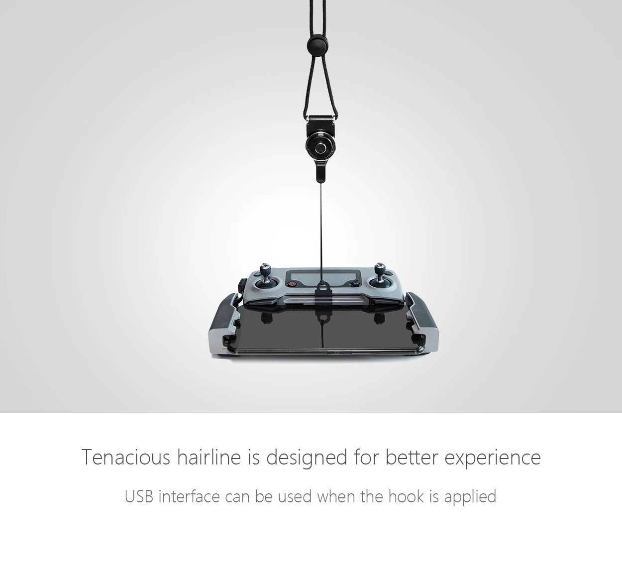 PGYTECH Remote Controller Clasp for DJI Mavic 2 Pro Zoom Adjustable Lanyard Hanging Straps Neck Sling Mavic 2 Drone Accessories