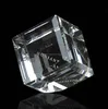 MH-FT032 laser engraved crystal cube block paperweight