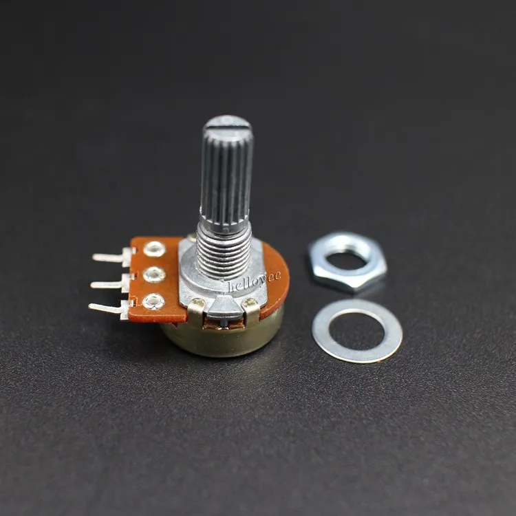 Wh148 10k Adjustable Shaft Dual Linear Potentiometer Buy 10k