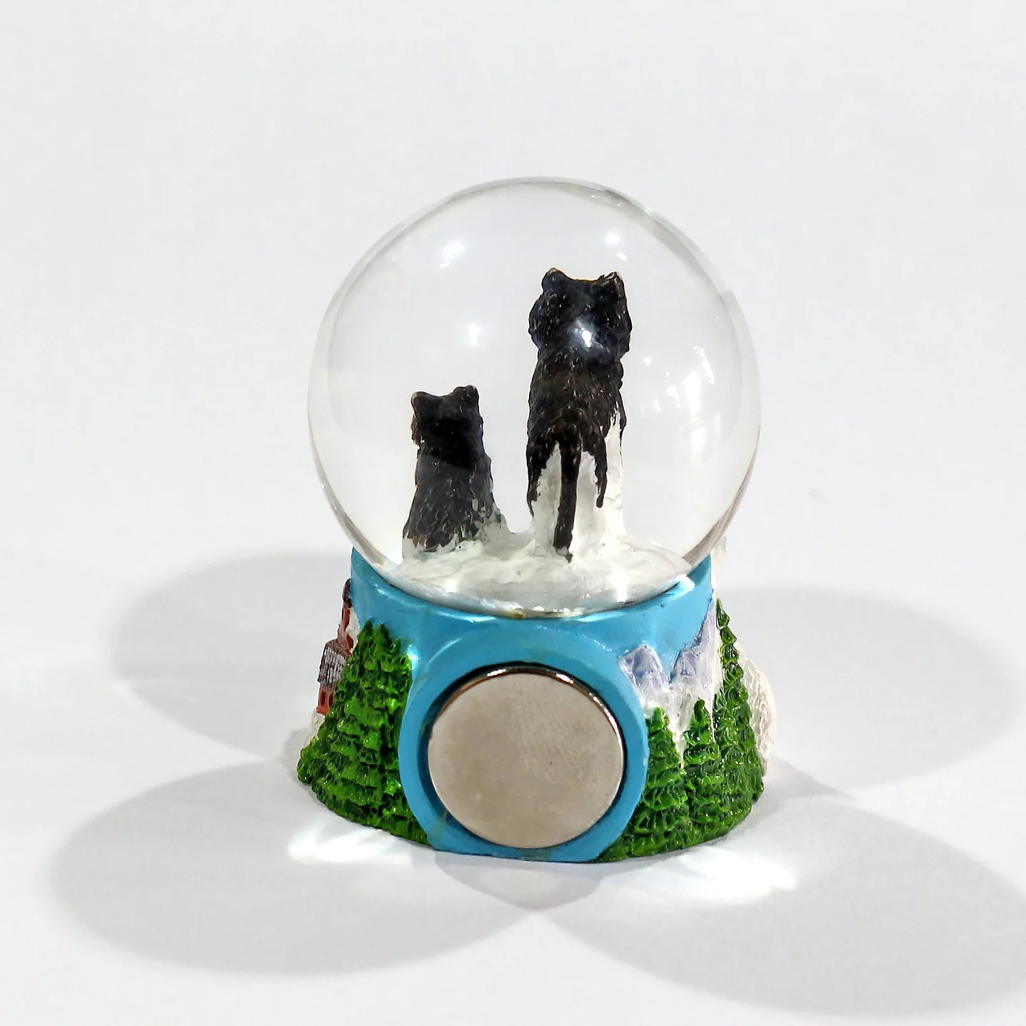 Acrylic Decal Photo Snow Globe With Soft Durable Plastic