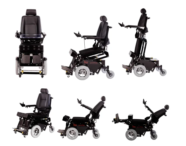 name rehabilitation adjustable height power standing wheelchair