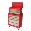 27'' metal tool trolley garden tool wagon