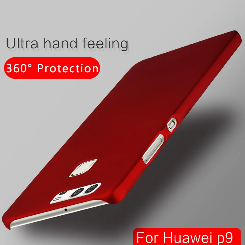 2016 New arrivel dual-layer hard plastic ltra thin shockproof bumper and back cover bar mobile phone case for huawei p9