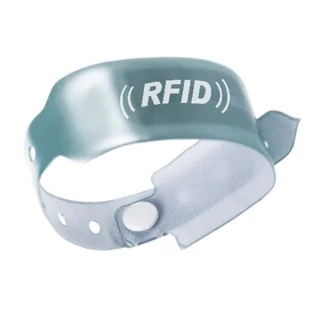Custom Security One Time Use Soft Pvc Vinyl Rfid Wristbands Soft Pvc Vinyl Rfid Wristbands