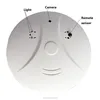 Wholesale P2P Smoke Detector WiFi Spy Camera Wireless IP Camera DVR Digital Video Recorder Cam Spy UFO Detector Hidden Camera