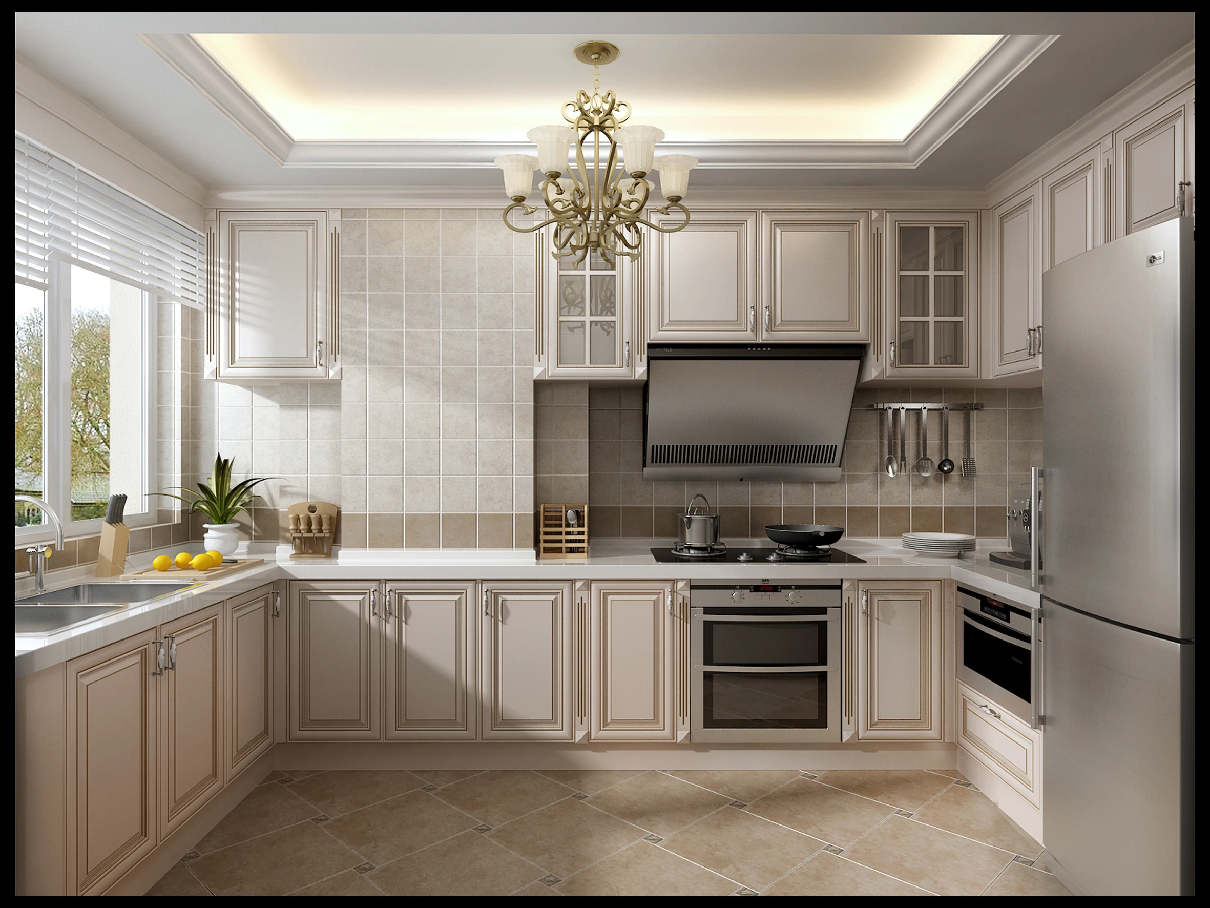 Modern Luxury White Wood Kitchen Cabinets For Sale - Buy Wood Kitchen ...