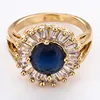 Good Quality zirconia turkish gold rings without stones women wholesale prices