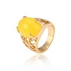 12930 New arrival royal stylish ladies jewelry colorful opal oval shaped finger ring