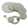 Stainless steel multilayer mesh sintering filter plate for sensor