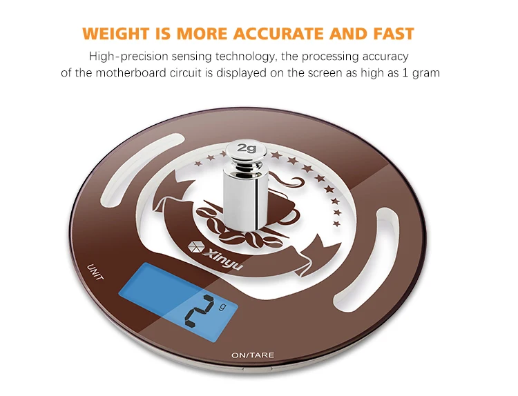 Equipped 4high Precision New Sensors Supply Multifunction Round Food