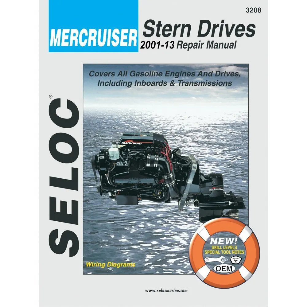 Get Quotations · Seloc Service Manual - Mercruiser Stern Drive - 2001-2013