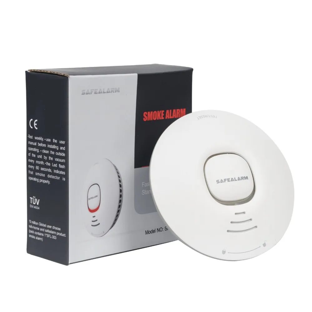 En14604 10 Years Smart Wireless Battery Operated Stand Alone