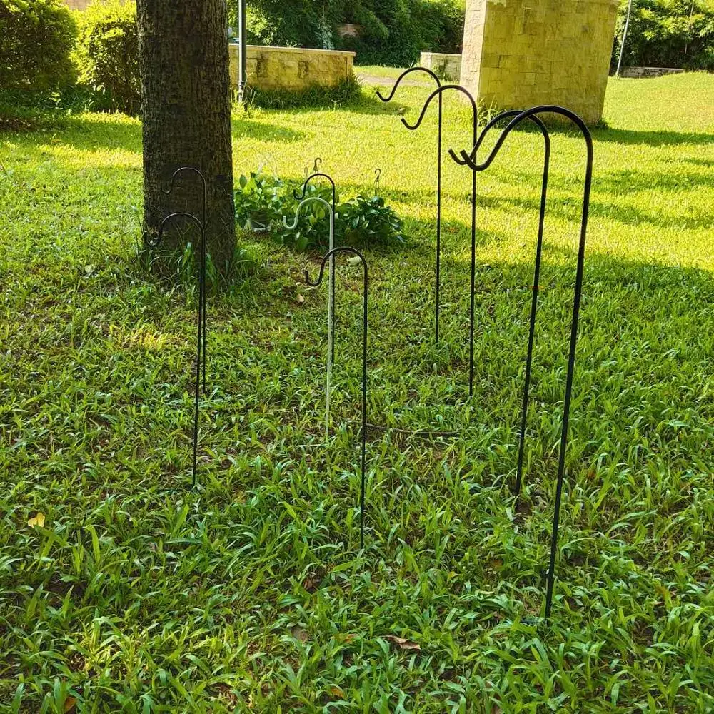Shepherd Hook Thick Rust Resistant Steel Hooks For Hanging