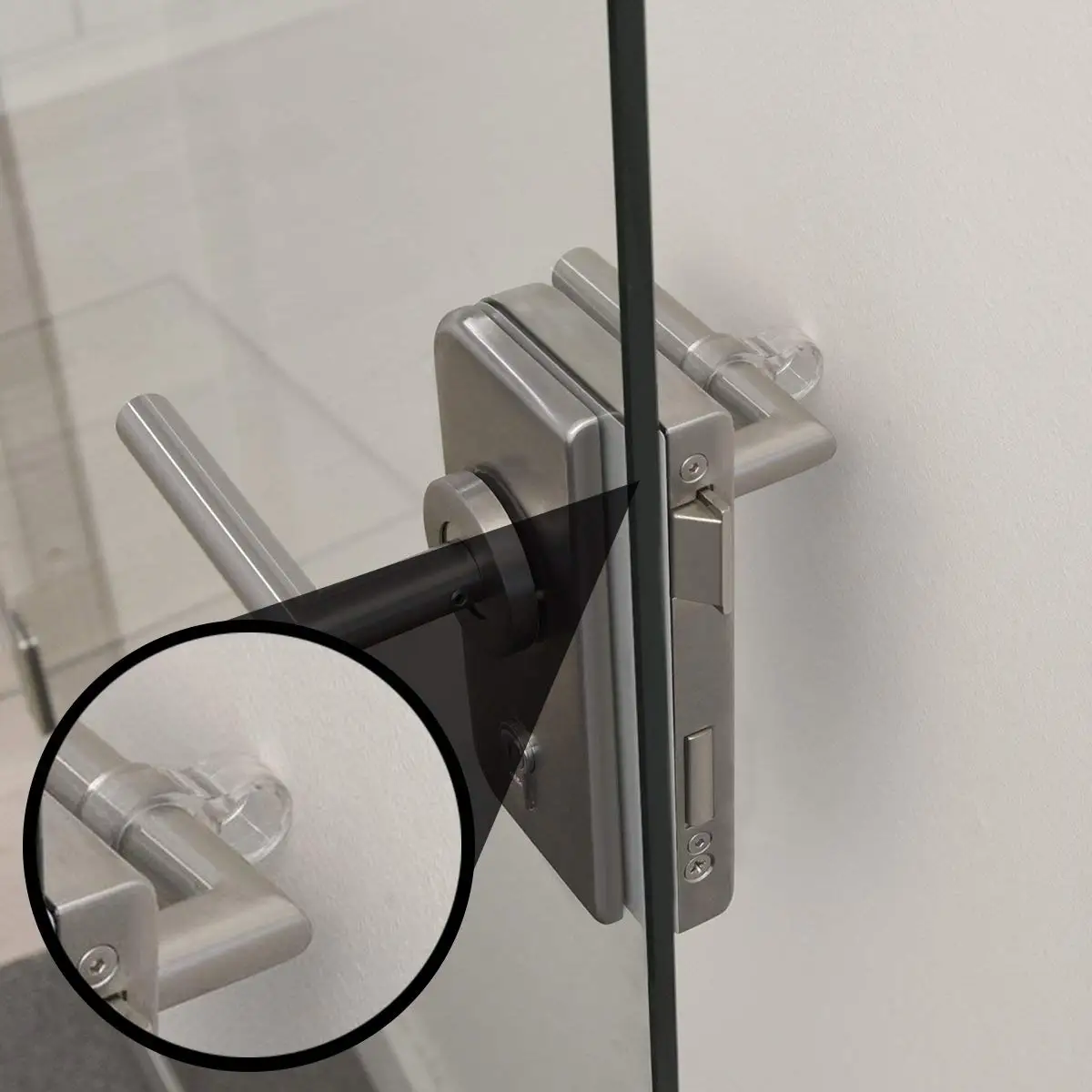 Soft PVC door stop door handle protection