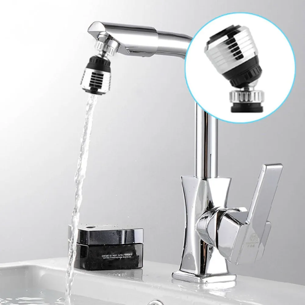Sunlera Gradi di rotazione del rubinetto di 360 Filtro lancia acqua Saver Tap per Kichen rubinetto del bagno Accessori 