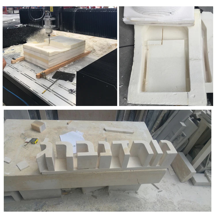 SIWEI SC1325 Marble CNC Router Engraver with water tank for Tombstone