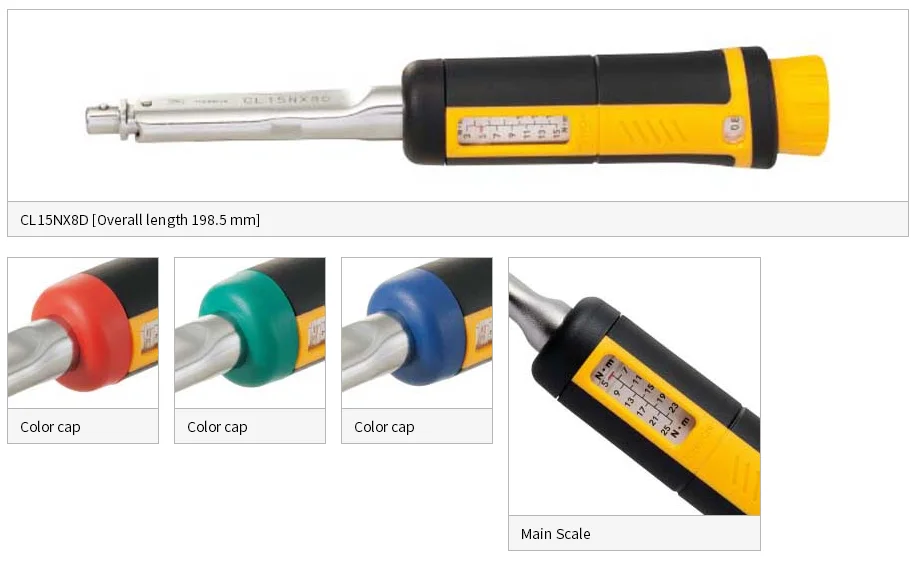 TOHNICHI stainless steel digital adjustable torque impact wrench made