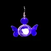 Top Sale LED Accessories Jewelry Lighting Red Blue Heart LED Dangle Earring