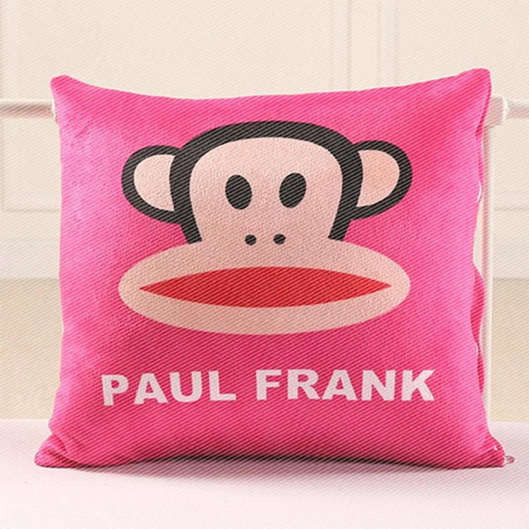 monkey emoji pillow