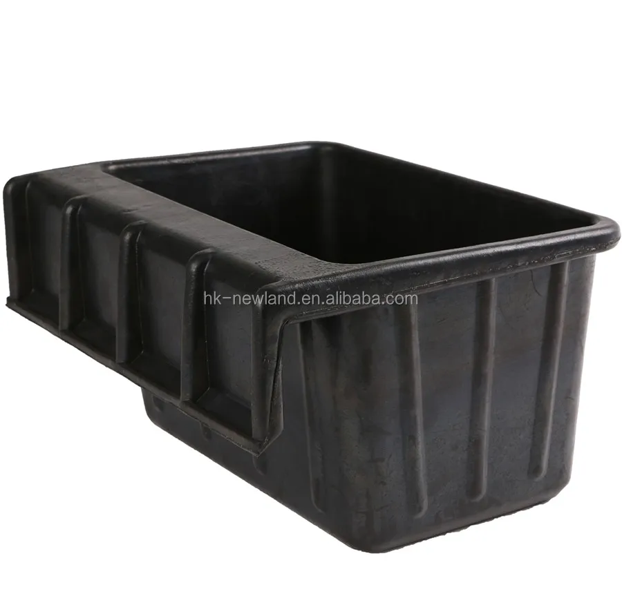 Nl13917 Rubber Feed Bucket With Rail Hanging Hook 16l Buy Horse