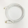 OEM HD to micro HD cable 24 - 28awg 4k*2k with metal shell and PVC jacket