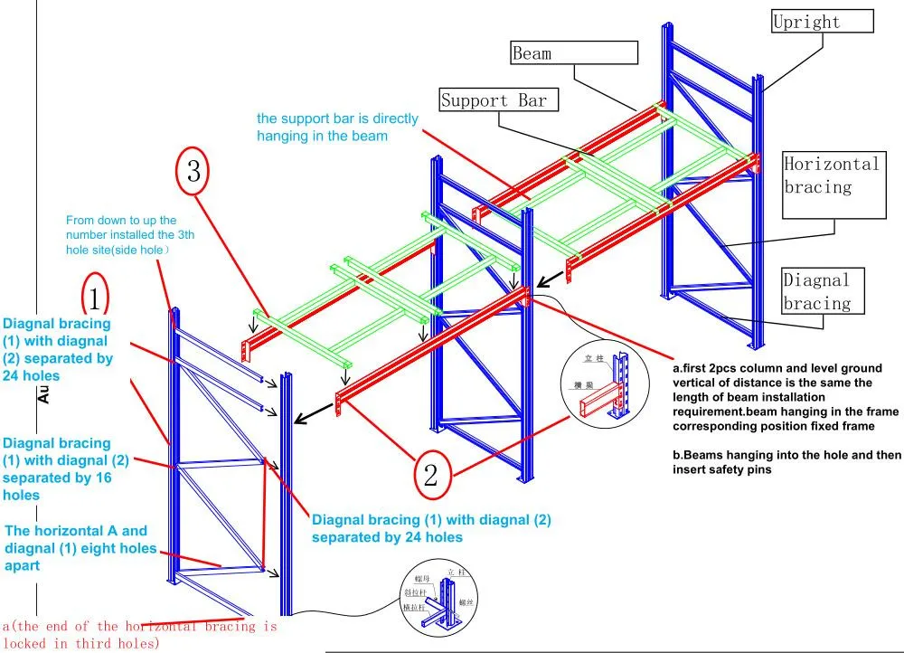 Pallet Rack Weight Capacity Heavy Duty Sheet Metal Rack Storage Rack ...