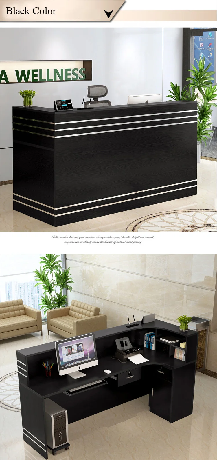 Small Cheap White Modern Salon Reception Desk Buy Reception Desk