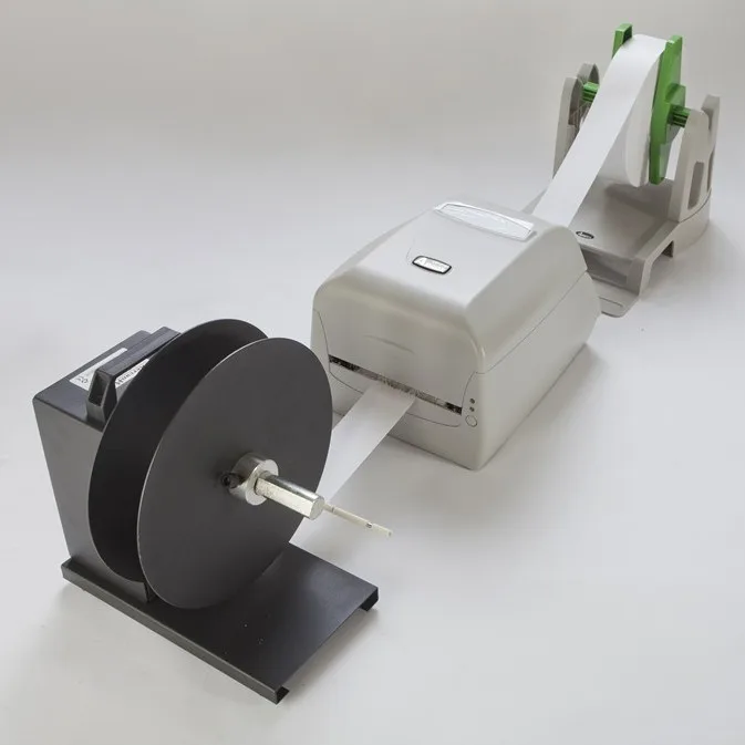 label rewinder machine