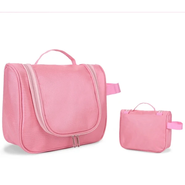 KID Wholesale cheap custom colored oxford fabric womens and men's toilet bag