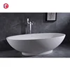 freestanding solid surface bathtub/ acrylic simple bath/ customized freestanding bathtub manufacture