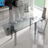 Modern glass cutting table for dining