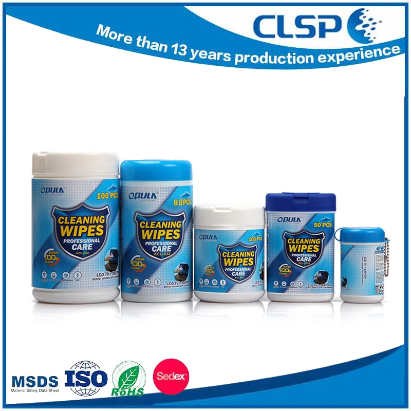 Canister Packing Computer Cleaning Wet Wipes - Buy Screen Wet Wipes,Wet