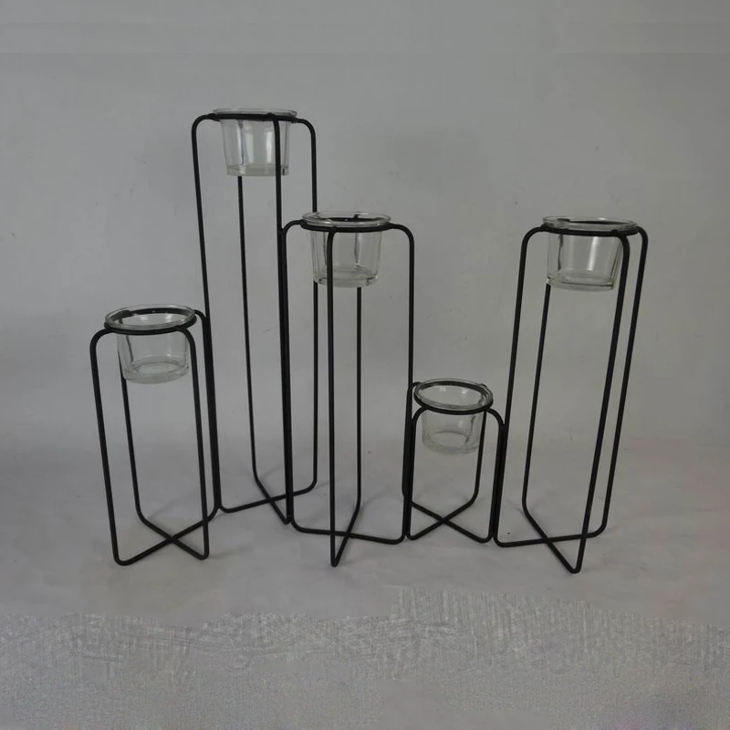 Modern Wedding 5 Candles Stand Wrought Iron Candle Holder Floor Standing Candle Holders Buy Wrought Iron Candle Holder Metal Candle Holder Wedding