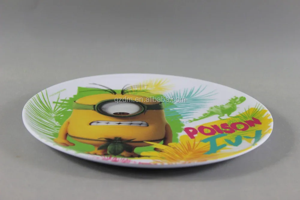 Popular Design Melamine Kids Dinner Plate