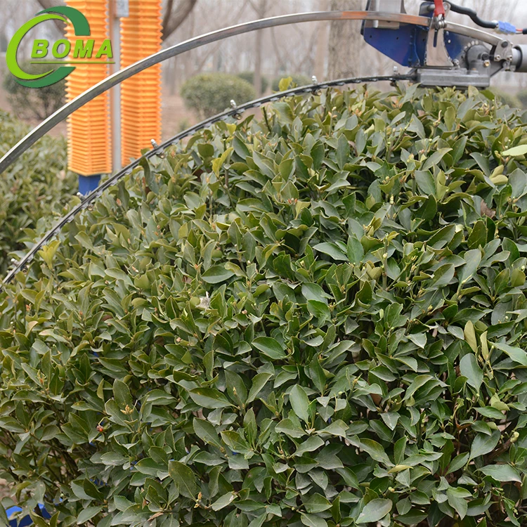 Automatic Shrub Trimming Machine with wheels for shearing ball-shaped trees and bushes