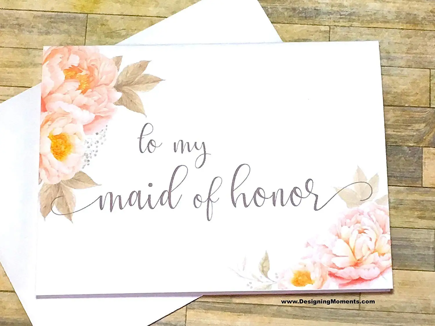 Zuo Bao Maid of Honor Gift Today My Maid of Honor Forever My Best Friend Maid of Honor Proposal Gift