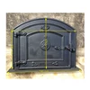 high quality cast iron fireplace door