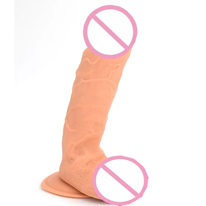 Adult Toys 10 Zoll riesiger realistischer Dildo mit starkem Sauger dildo für Frauen