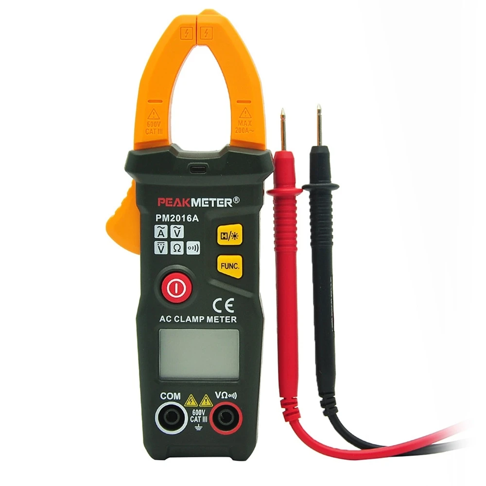 Pm2016a 6000 Counts Smart Mini Digital Ac Clamp Meter Buy Digital Ac