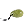 Natural jade Yoni Egg With String Nephrite Jade yoni eggs A set 3pcs